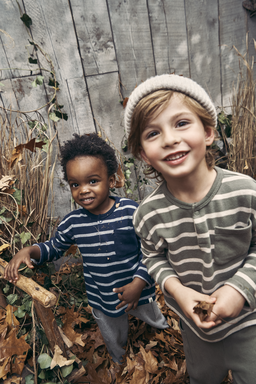 Kids wearing matching looks