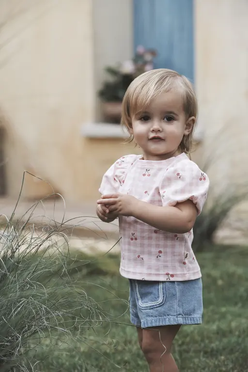 Girl standing outside