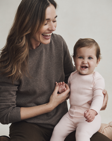 Mother and Child posing